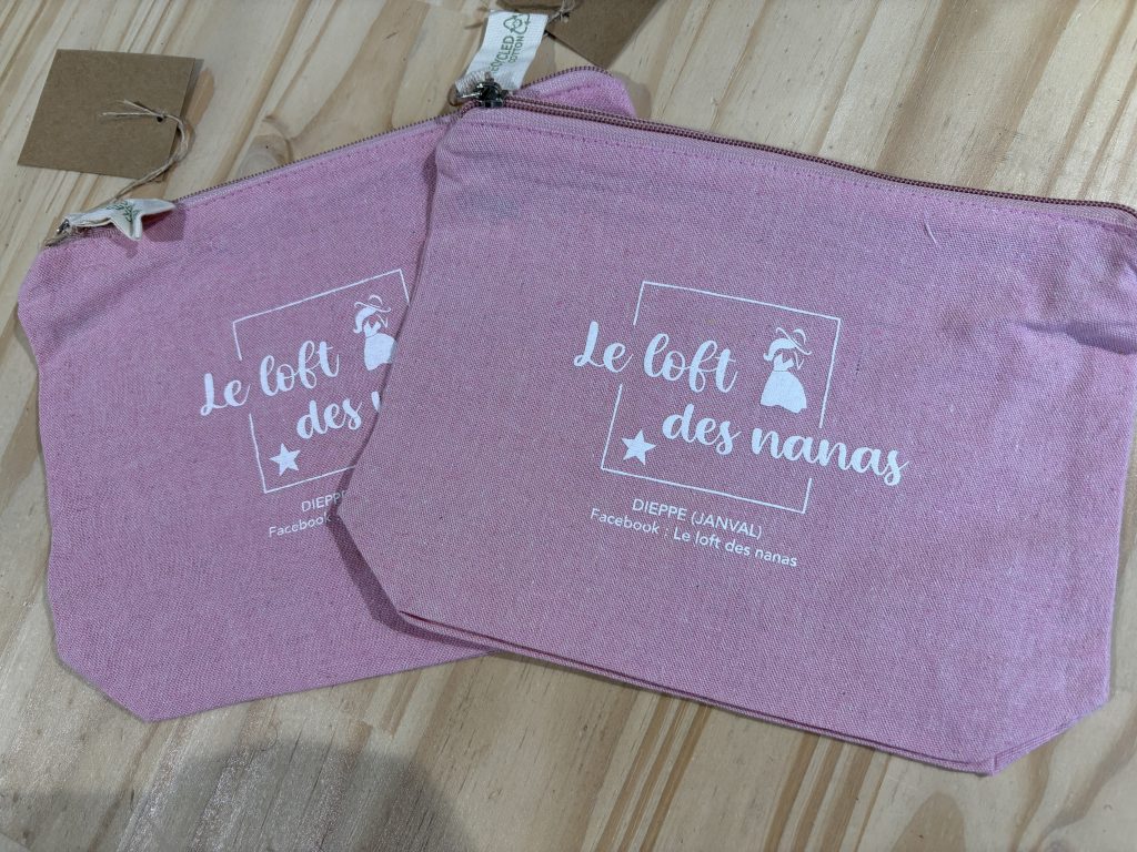 Personnalisation de trousse de toilette